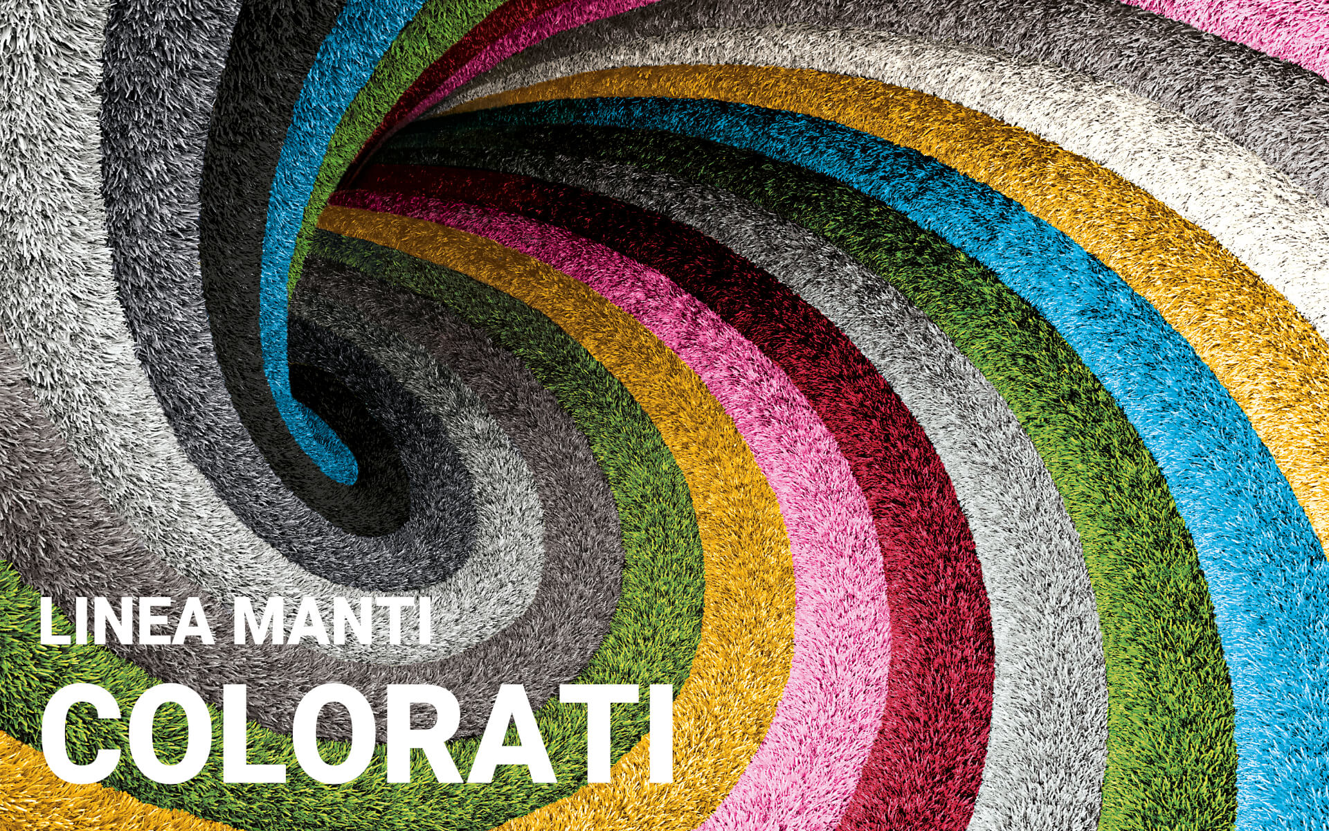 Manti in erba sintetica colorati