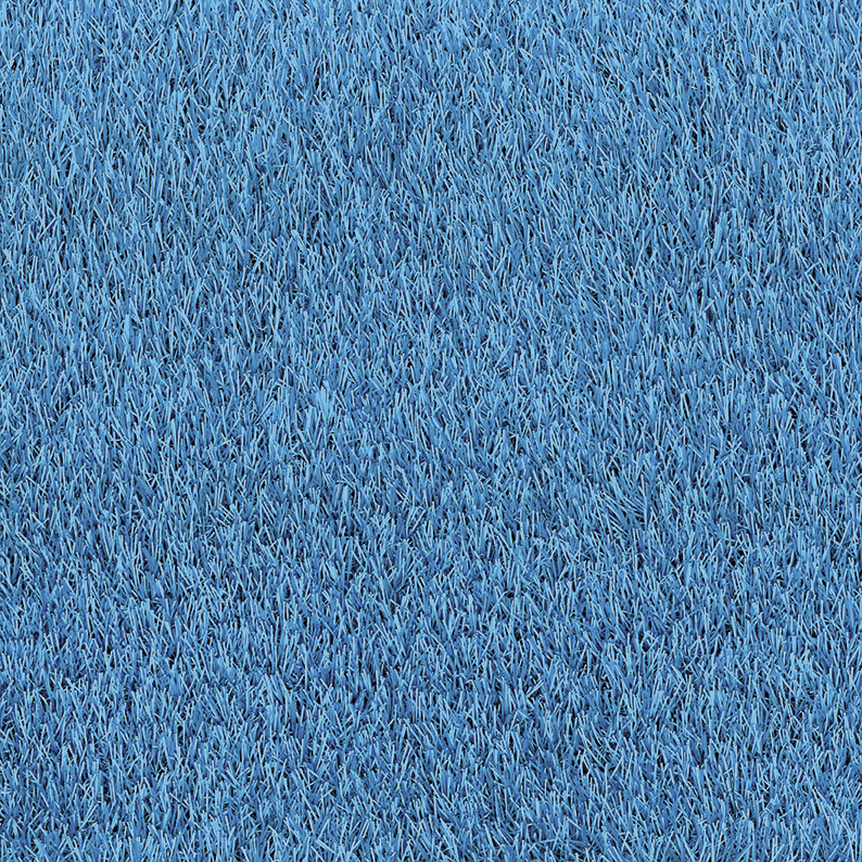 manto erba sintetica blu